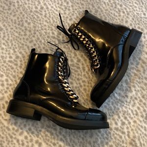 Jeffrey Campbell Damon Lace Up Bootie